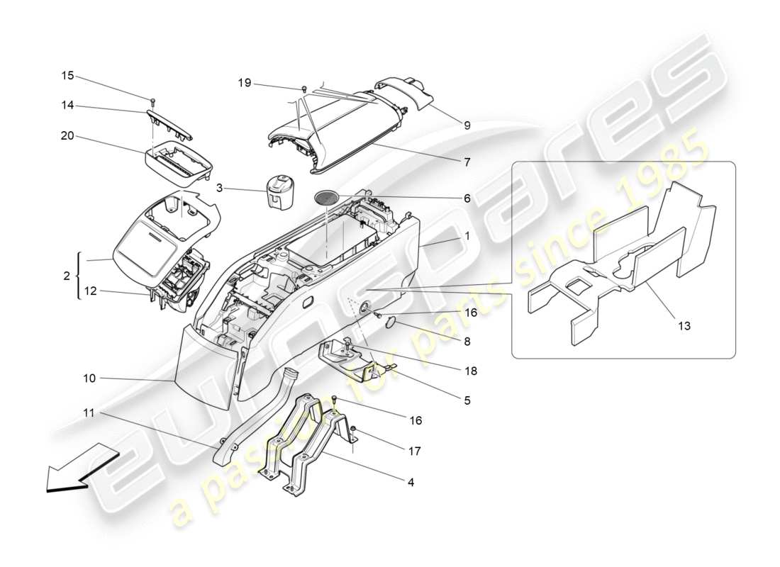teilediagramm mit der teilenummer 670014925