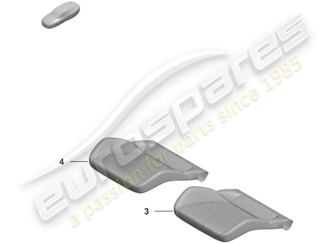 porsche 2020 (992-1) schaumteil teilediagramm