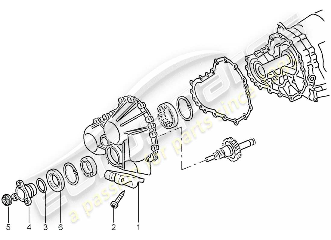 porsche 2009 997-2 turbo / gt2 tiptronic-ersatzteildiagramm
