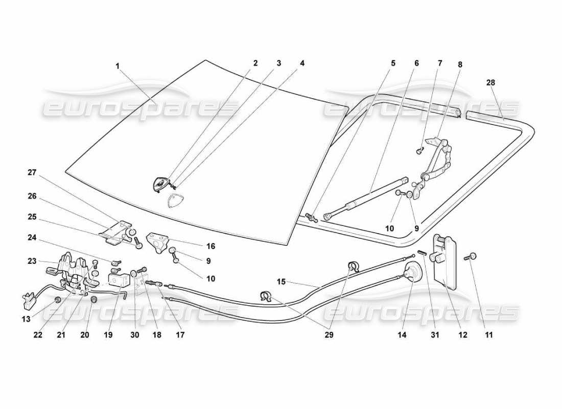 teilediagramm mit der teilenummer n152773
