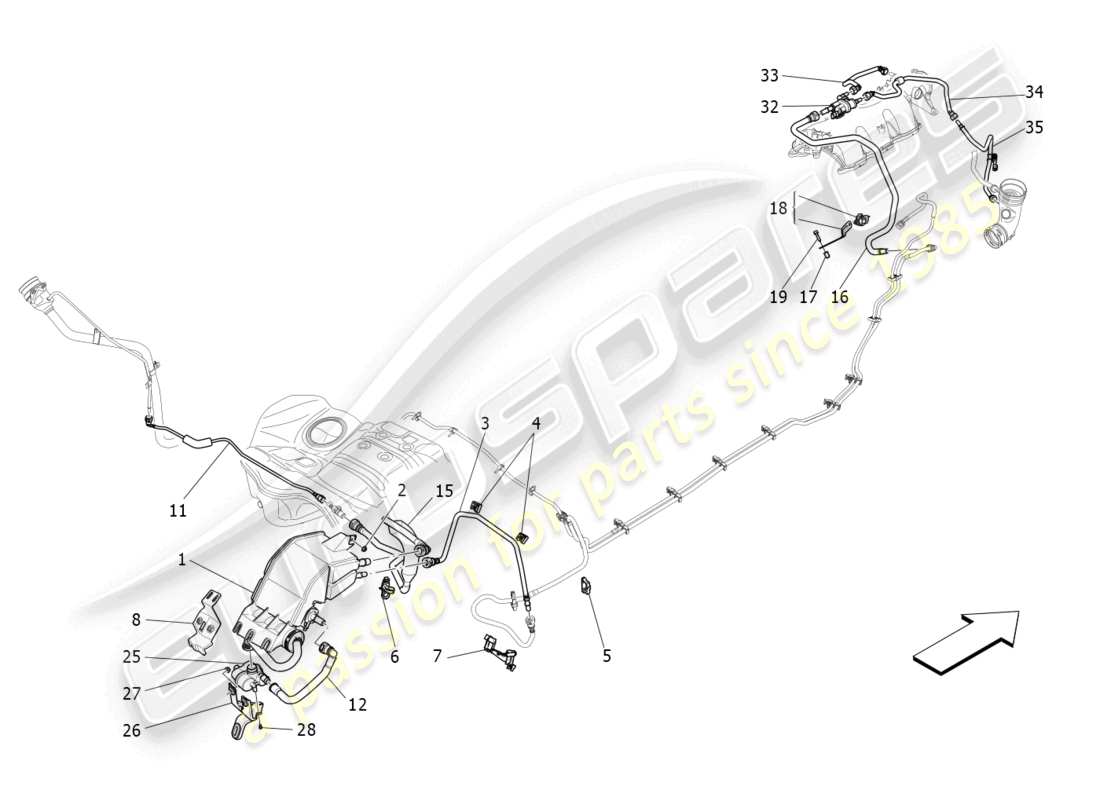 teilediagramm mit der teilenummer 670155080