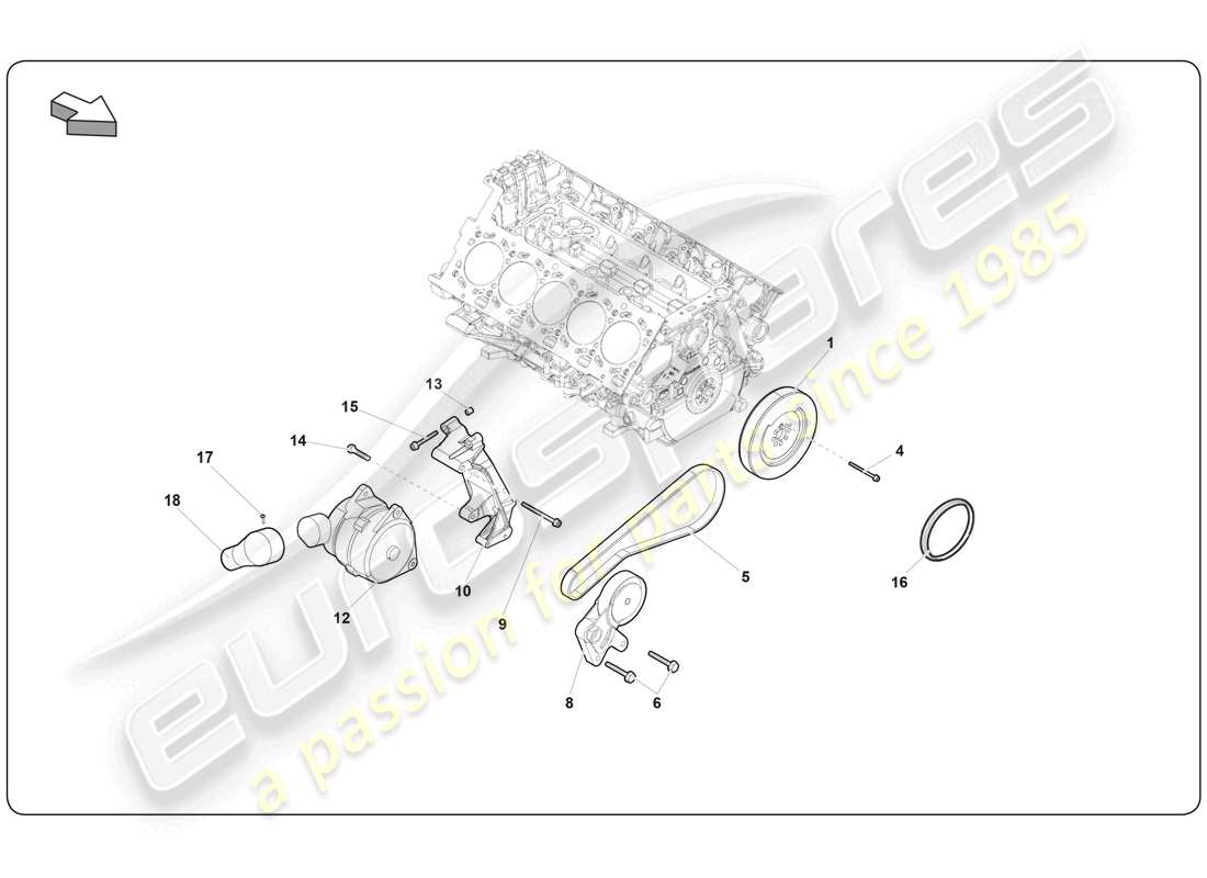 teilediagramm mit der teilenummer 07l105251q