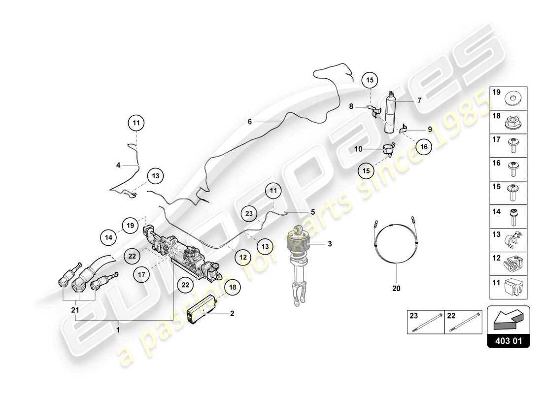 teilediagramm mit der teilenummer 893971850c