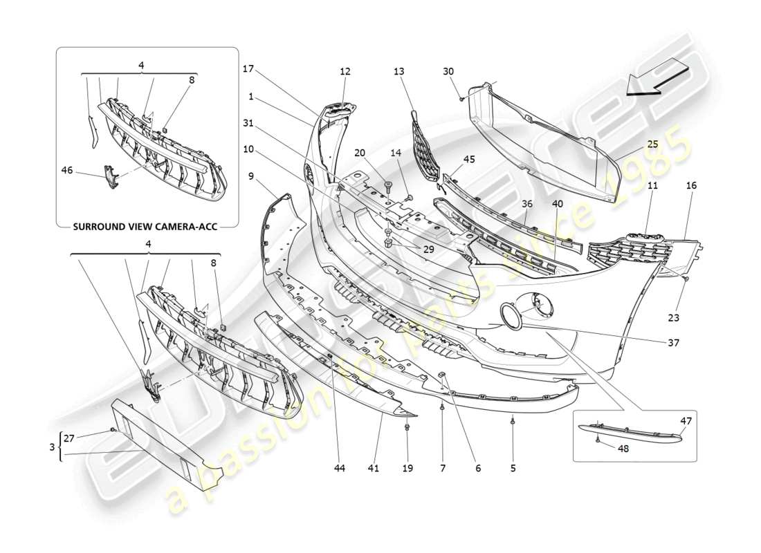 teilediagramm mit der teilenummer 670034560