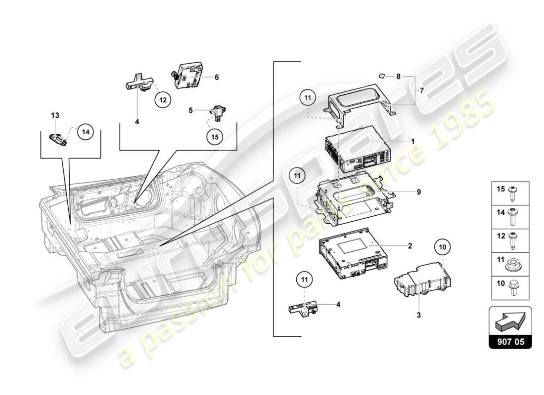lamborghini 2012 (lp700-4 coupe)) elektrik teilediagramm