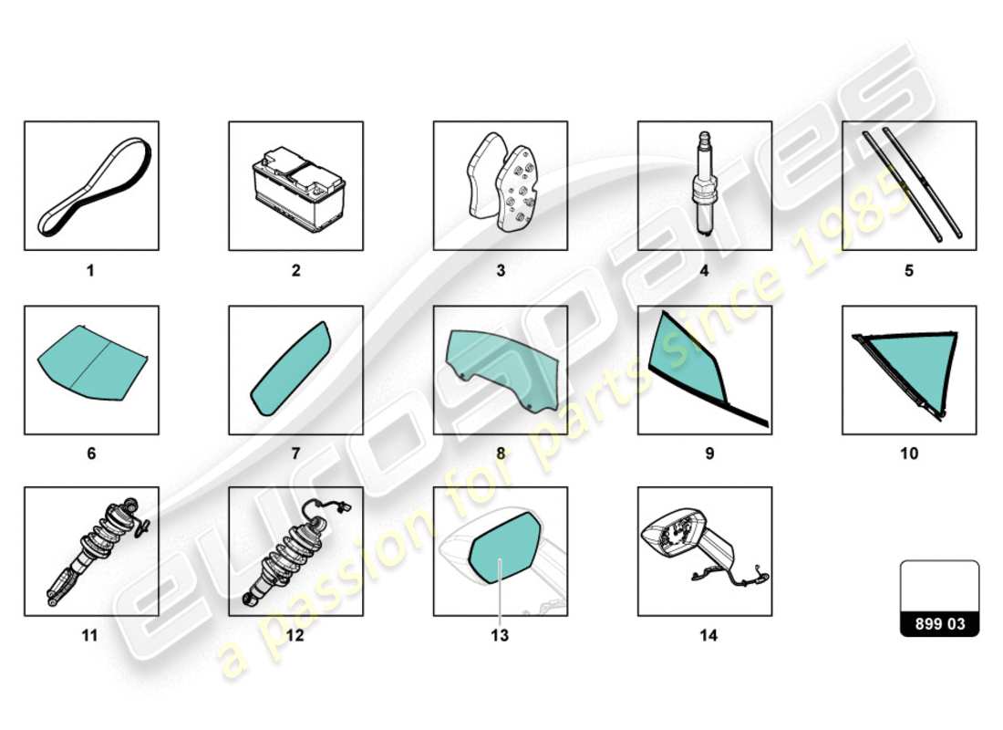 lamborghini lp610-4 coupe (2019) for pick ersatzteildiagramm