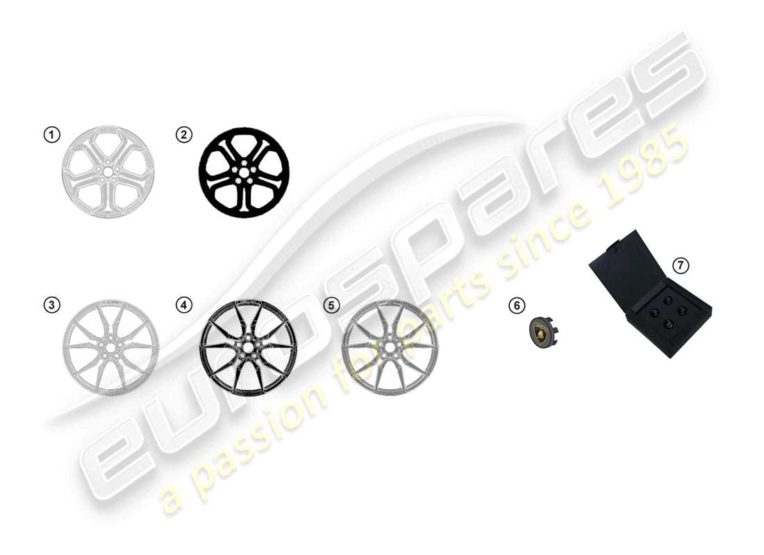 lamborghini lp770-4 svj coupe (accessories) rim-teilediagramm