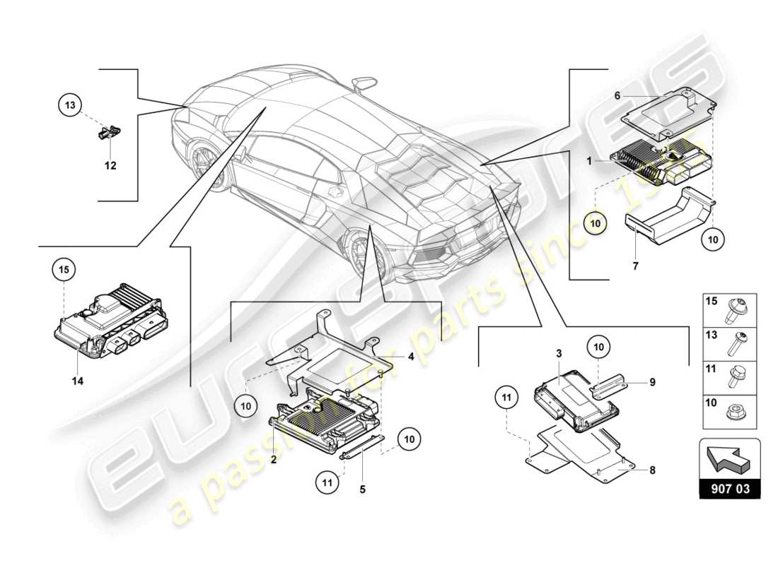 lamborghini 2017 (lp700-4 roadster) elektrik teilediagramm