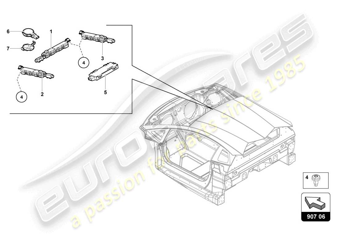 teilediagramm mit der teilenummer 8k0955559