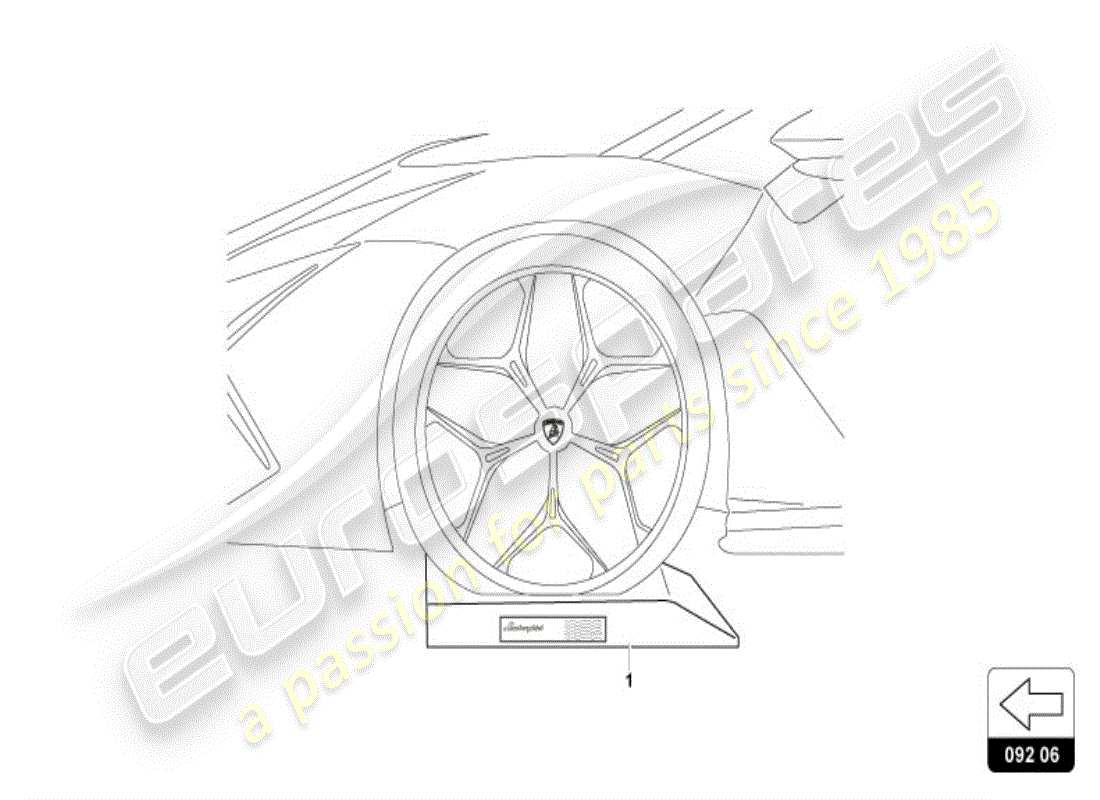 lamborghini huracan lp580-2 spyder (accessories) impact cushion ersatzteildiagramm