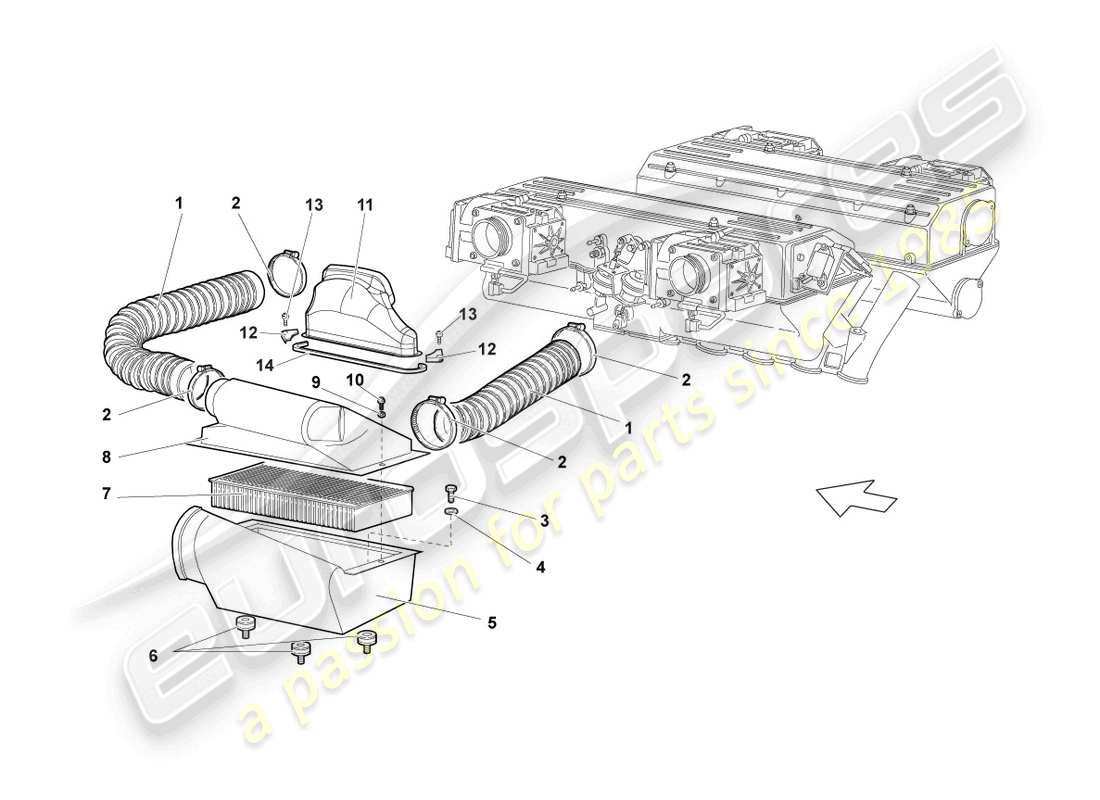 teilediagramm mit der teilenummer 07m129627a