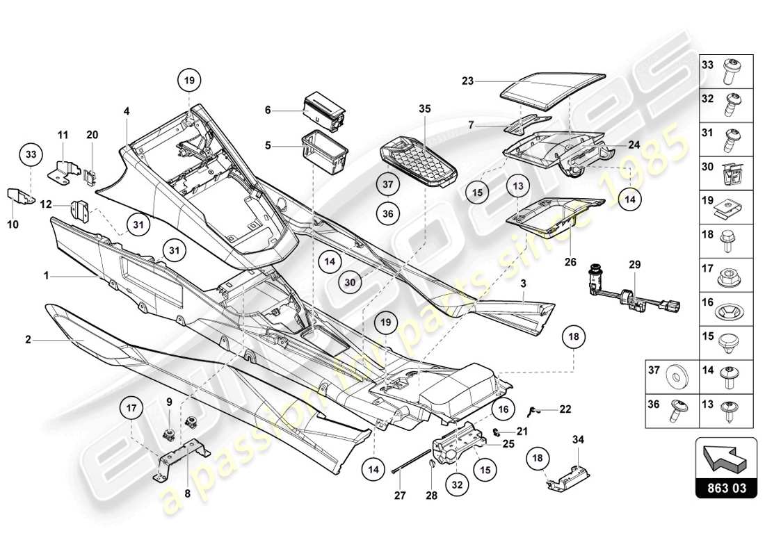 teilediagramm mit der teilenummer 470861147