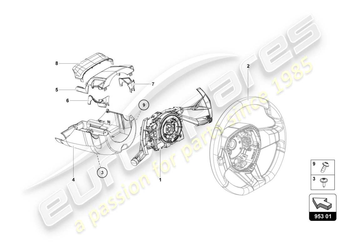 teilediagramm mit der teilenummer 470953515axz0