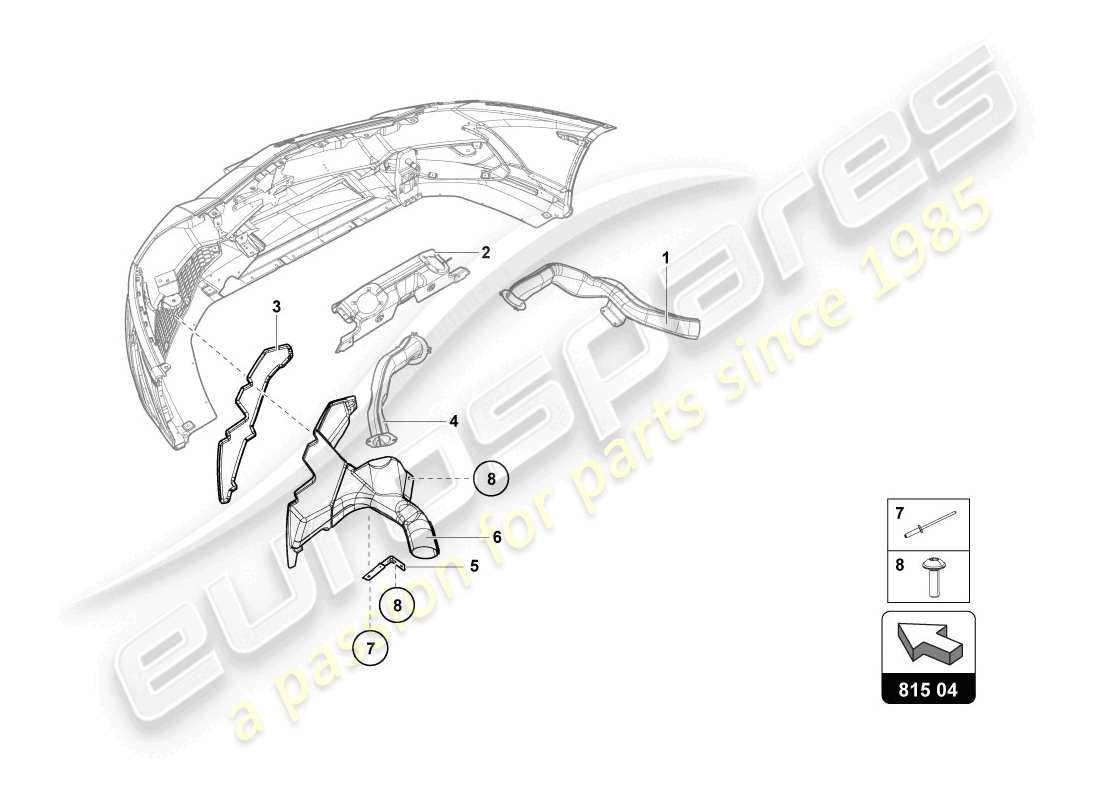 teilediagramm mit der teilenummer 470805825g