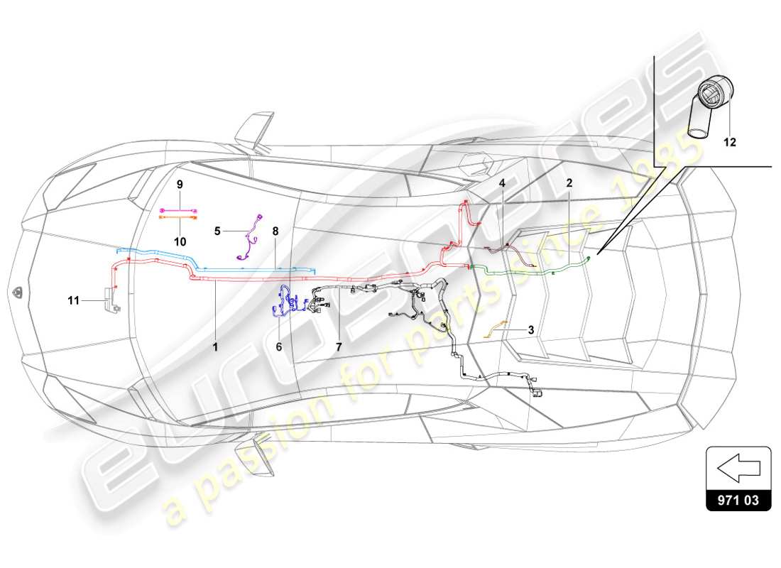 teilediagramm mit der teilenummer 470915521