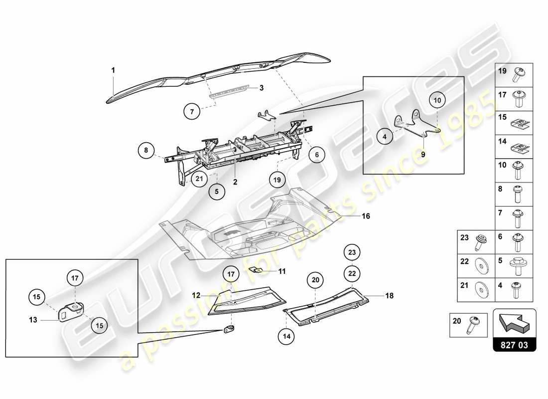 teilediagramm mit der teilenummer 470827933a