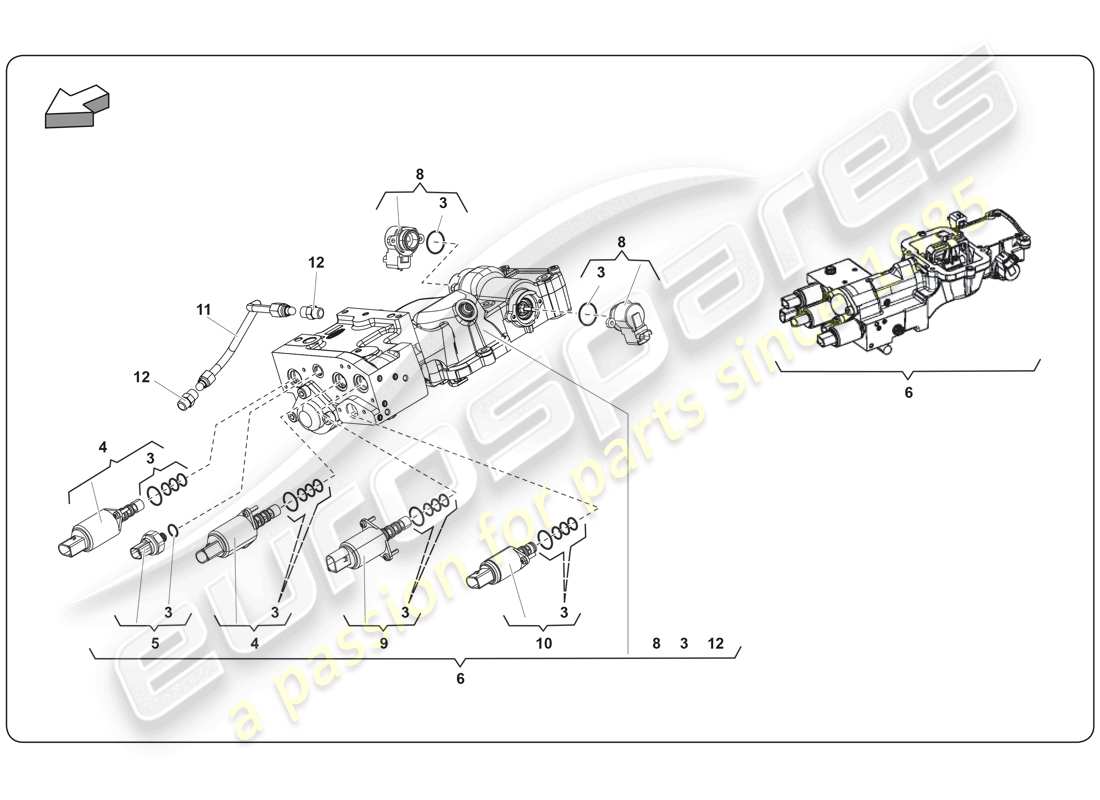 teilediagramm mit der teilenummer 086927333b