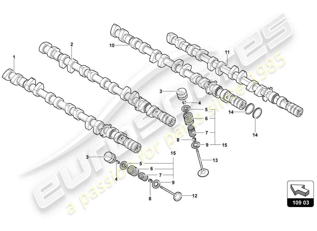 teilediagramm mit der teilenummer 07m109304p