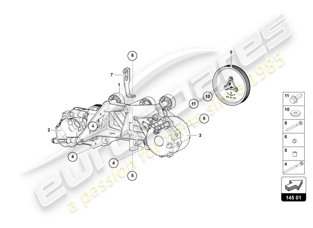 teilediagramm mit der teilenummer 07m145757