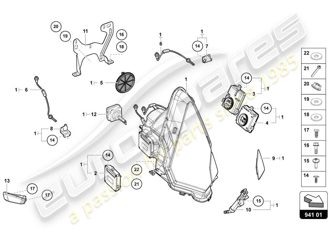 teilediagramm mit der teilenummer 471941004p
