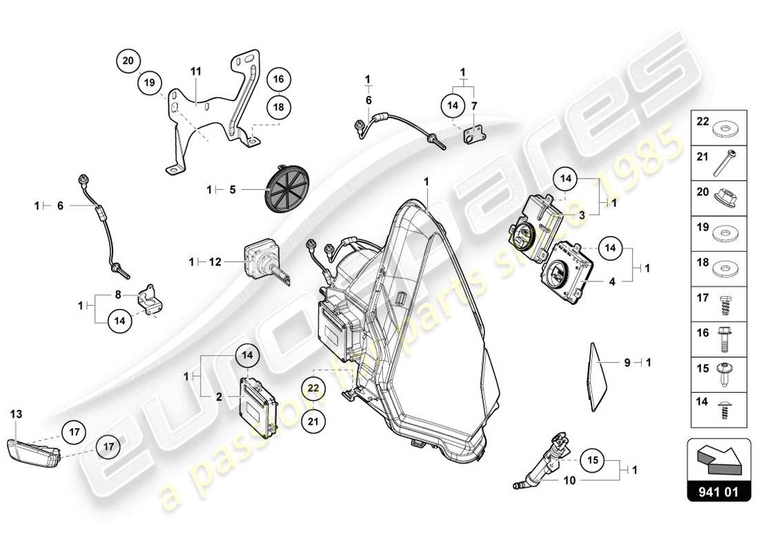 teilediagramm mit der teilenummer 470945120b