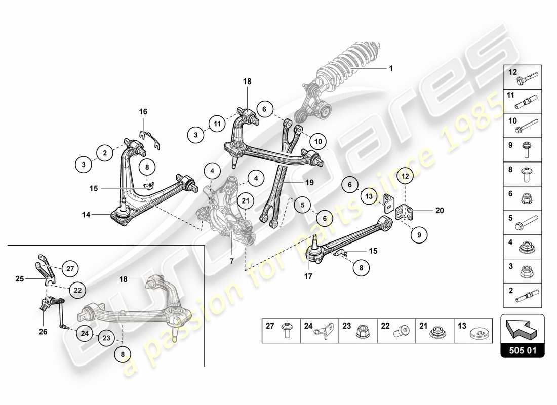 teilediagramm mit der teilenummer 470505311f