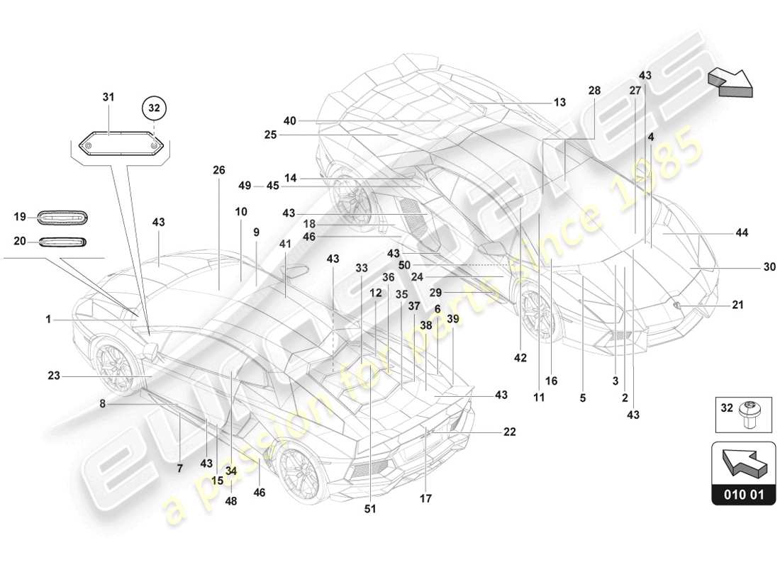 teilediagramm mit der teilenummer 8e0010352p