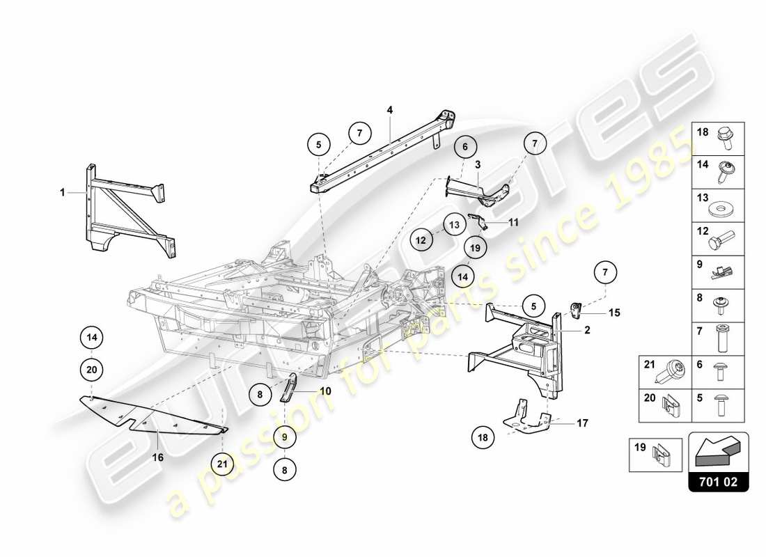 teilediagramm mit der teilenummer n91054101