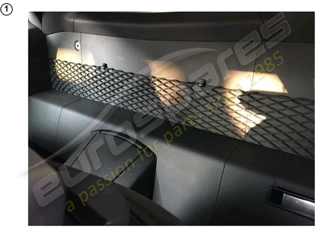 eine teilezeichnung aus dem lamborghini lp770-4 svj coupe (accessories) teilekatalog