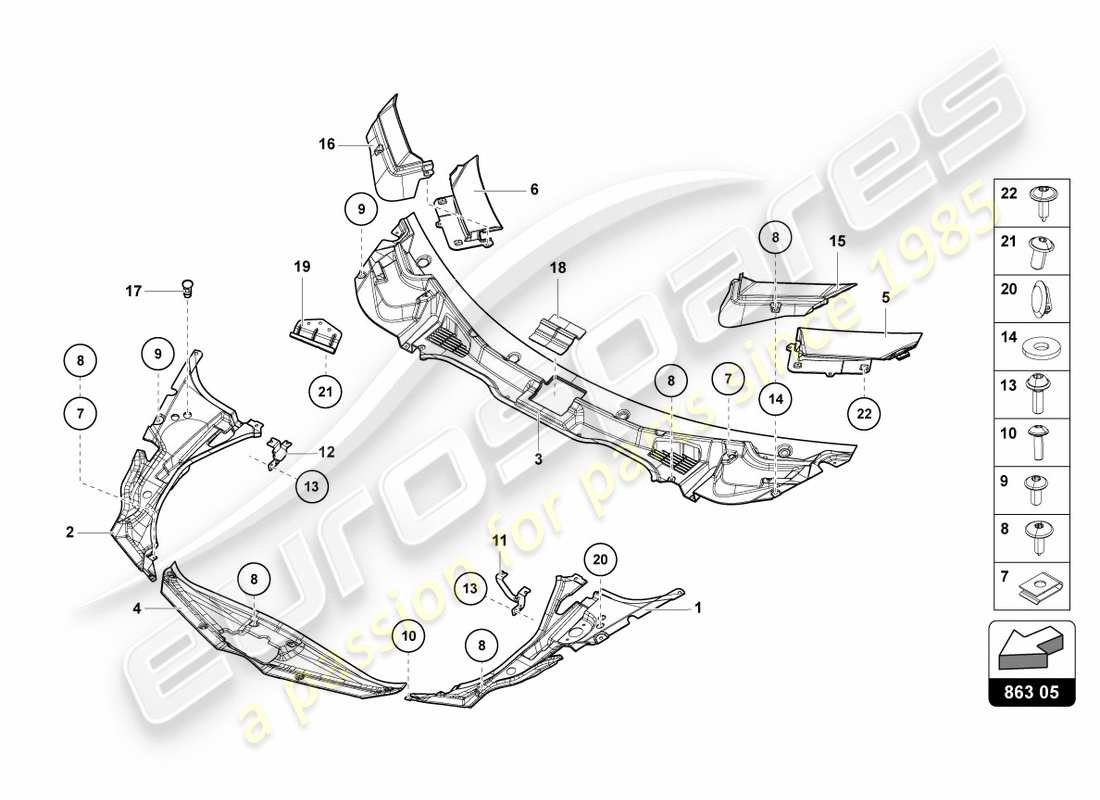 teilediagramm mit der teilenummer 470853398a