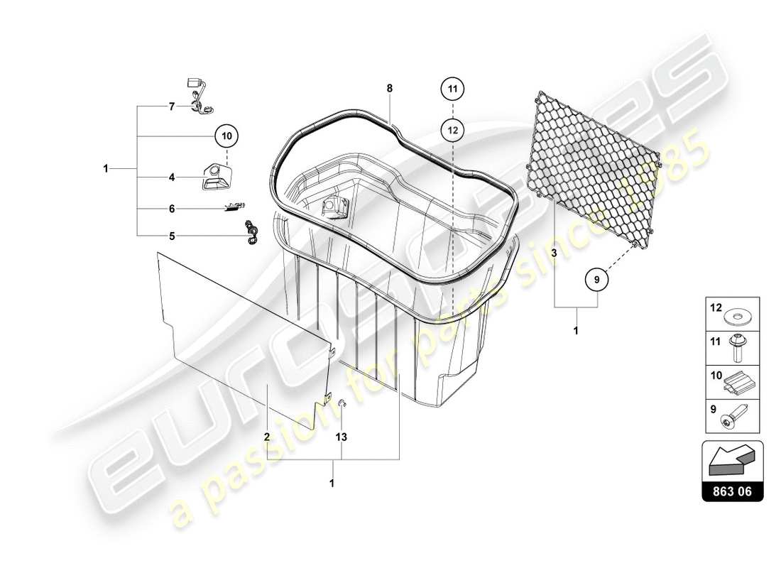 teilediagramm mit der teilenummer 470863362c