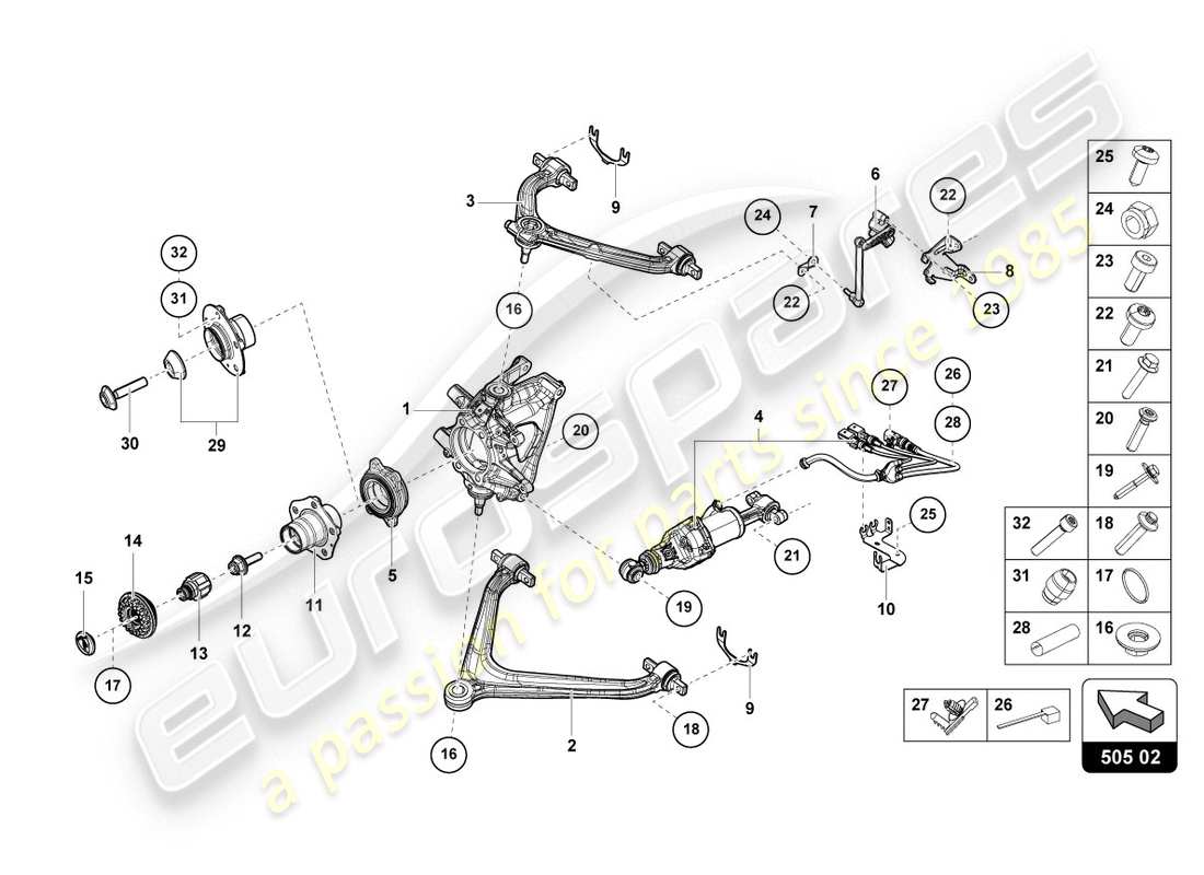teilediagramm mit der teilenummer 4s0505434e