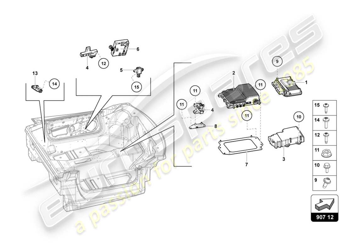 lamborghini centenario roadster (2017) elektrik teilediagramm