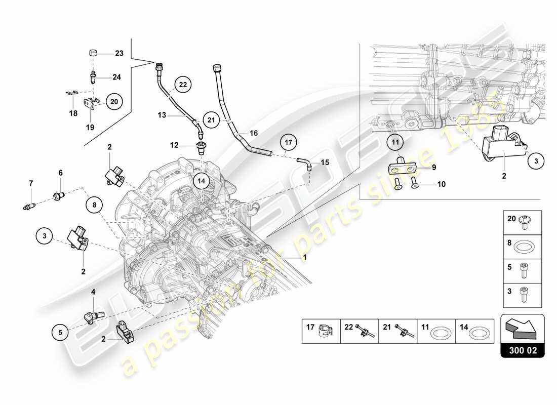 lamborghini lp700-4 coupe (2012) sensoren teilediagramm