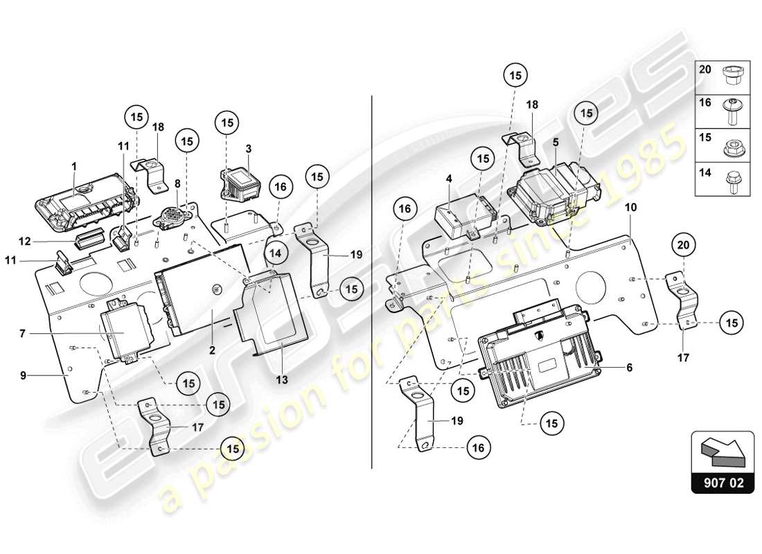lamborghini 2014 (lp720-4 coupe 50) elektrik teilediagramm