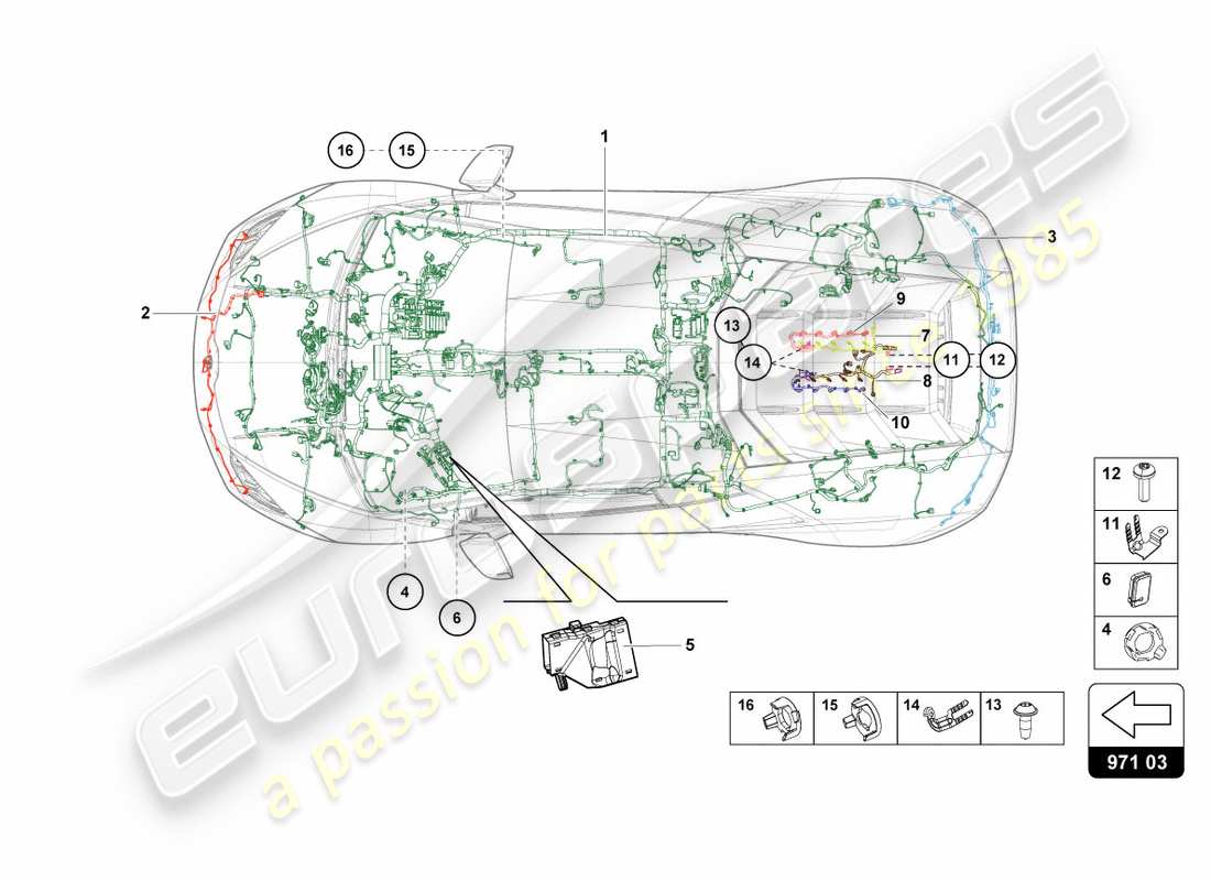 lamborghini lp580-2 spyder (2016) wiring center teilediagramm