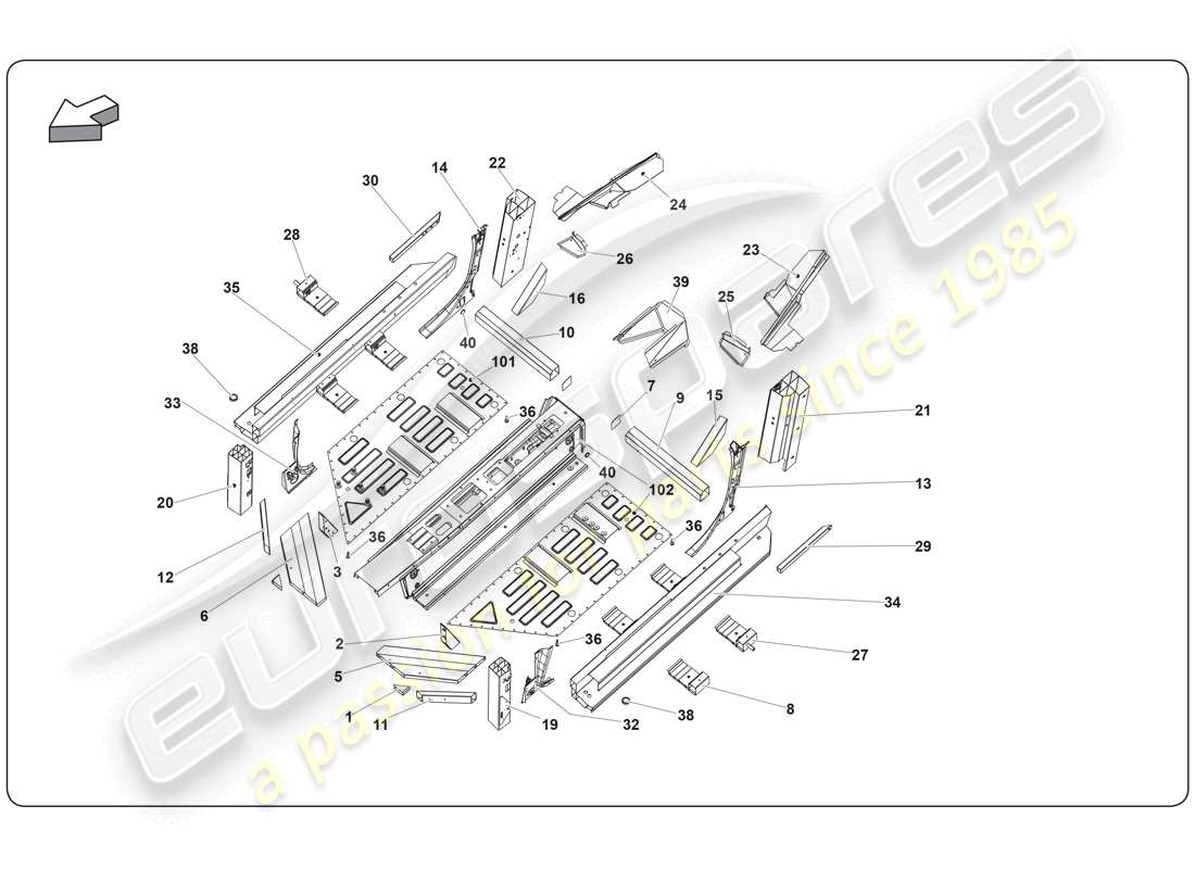 teilediagramm mit der teilenummer 400898017