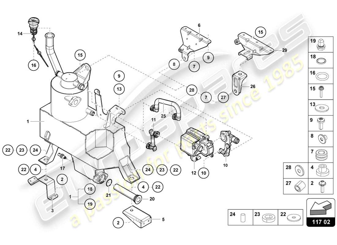 teilediagramm mit der teilenummer 4d0317867a