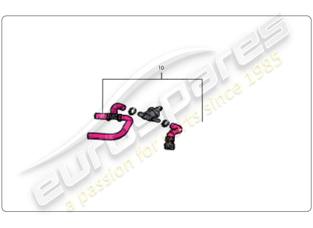 lamborghini super trofeo (2009-2014) ansaugkrümmer - teilediagramm