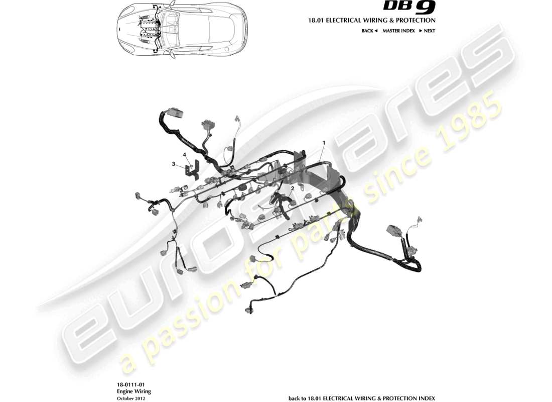 teilediagramm mit der teilenummer 4g43-14a004-gf
