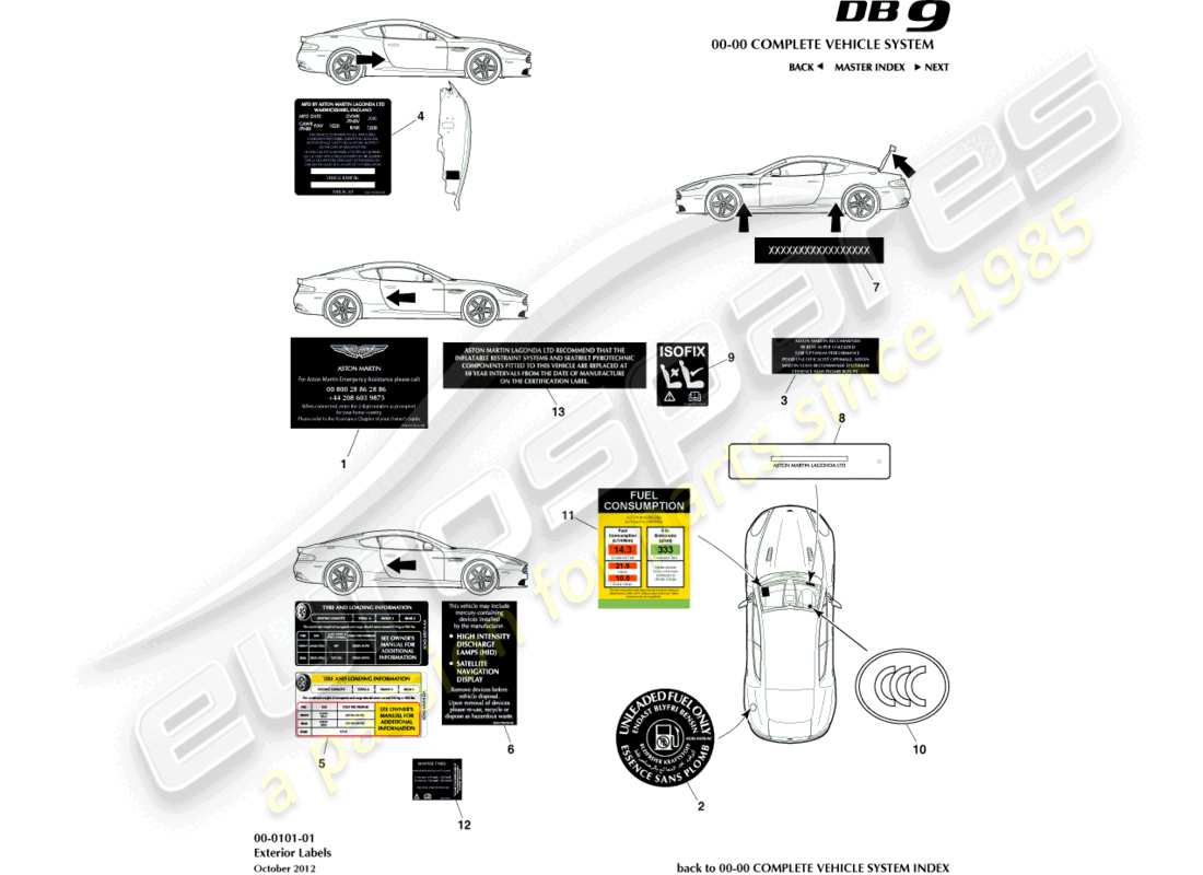 teilediagramm mit der teilenummer 8d33-69014-aa