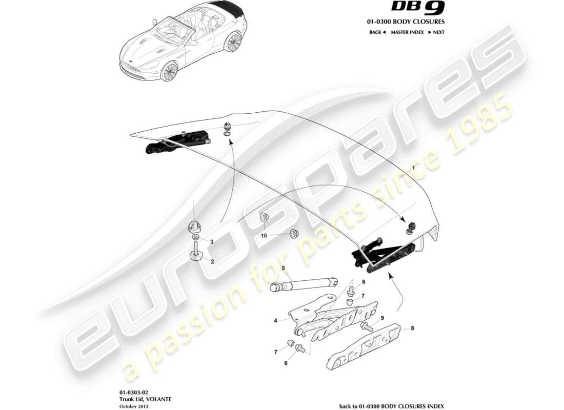 teilediagramm mit der teilenummer dg43-l40110-aa