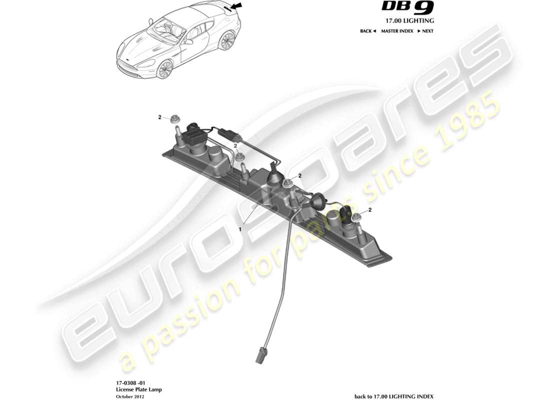 teilediagramm mit der teilenummer 8d33-n43400-aa