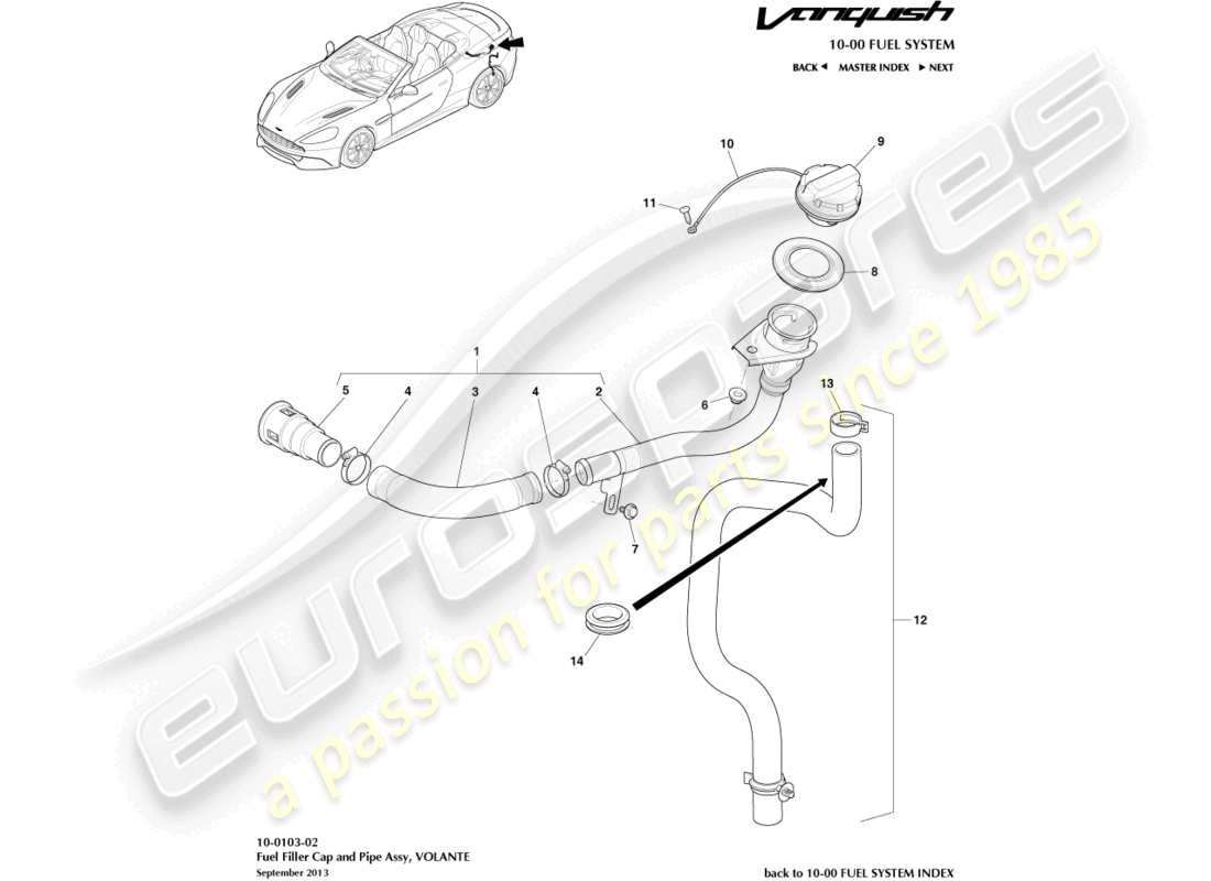 teilediagramm mit der teilenummer ed33-14605-ba