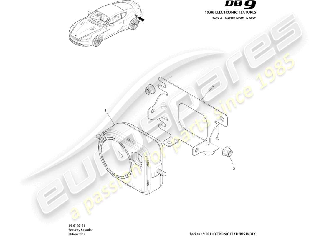 teilediagramm mit der teilenummer 6g33-13828-ad