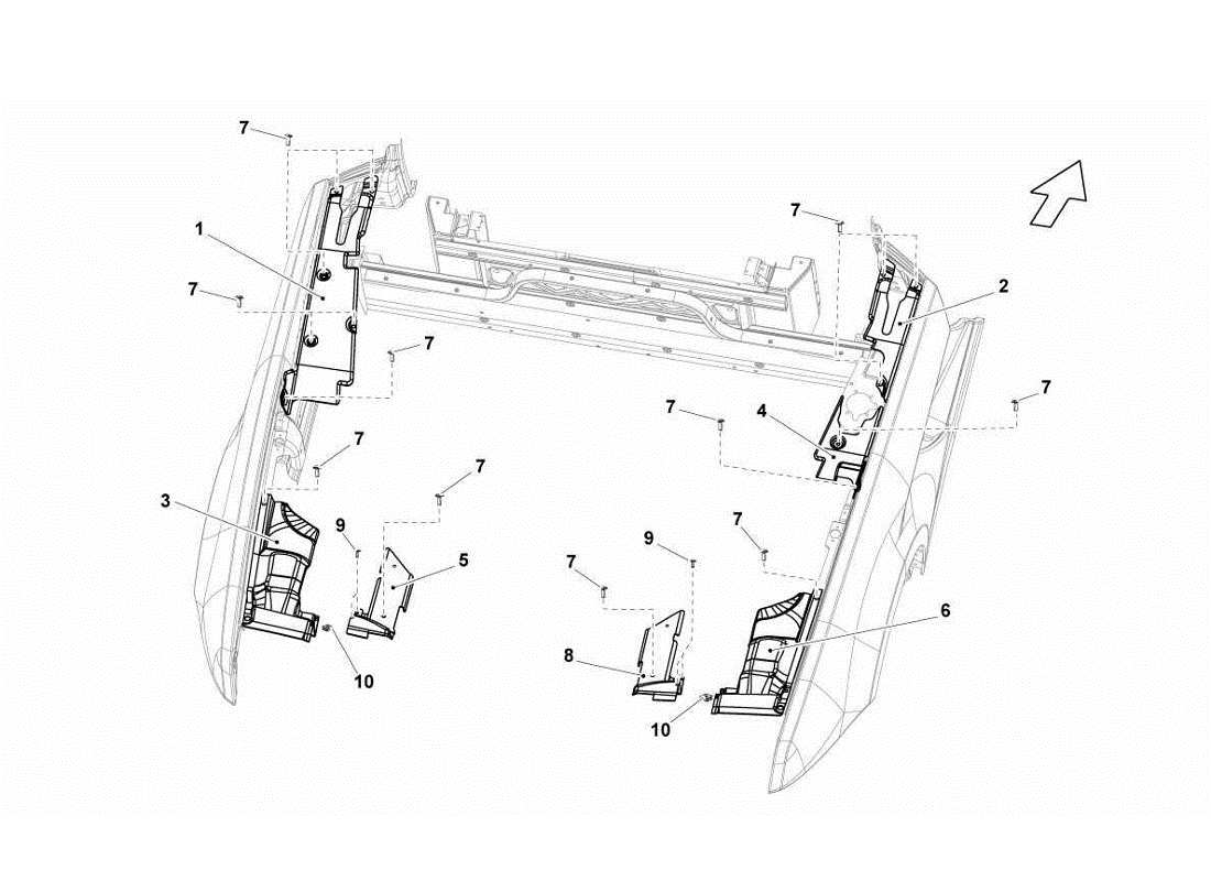 LAMBORGHINI GALLARDO LP570-4S PERFORM ÄSTHETISCHES WÄRMETEILDIAGRAMM lamborghini gallardo lp570-4s perform ästhetisches wärmeteildiagramm