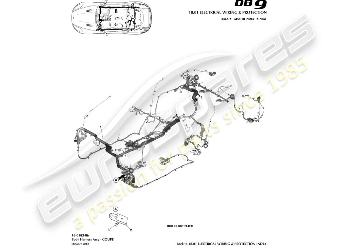 teilediagramm mit der teilenummer dg43-14a005-fd