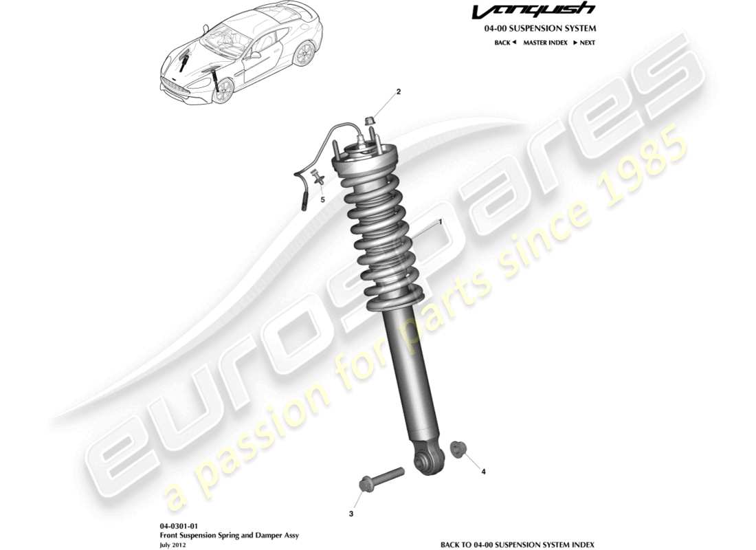 teilediagramm mit der teilenummer fd33-18b036-aa