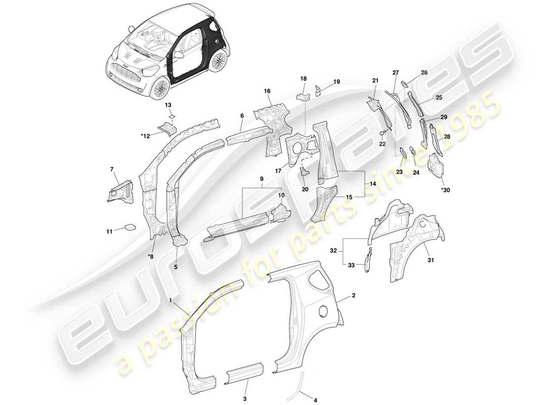 teilediagramm mit der teilenummer 62151-52030