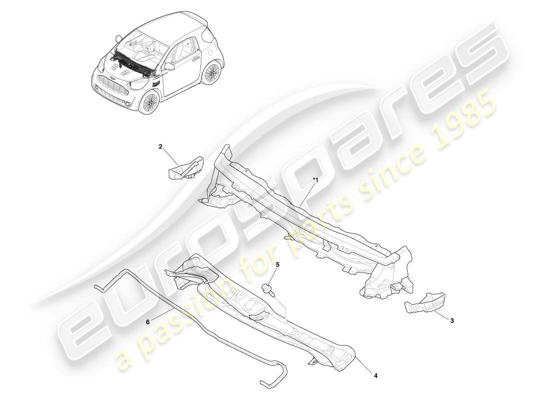 teilediagramm mit der teilenummer 55701-74020